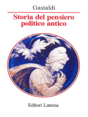 cover image of Storia del pensiero politico antico